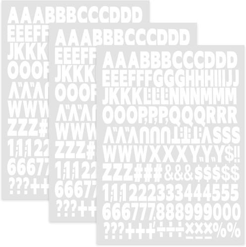 3sheets iron letters and - on,