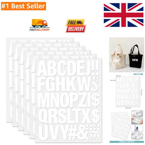 White iron letters - white, 2