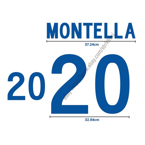 2002 italy away name - away, set