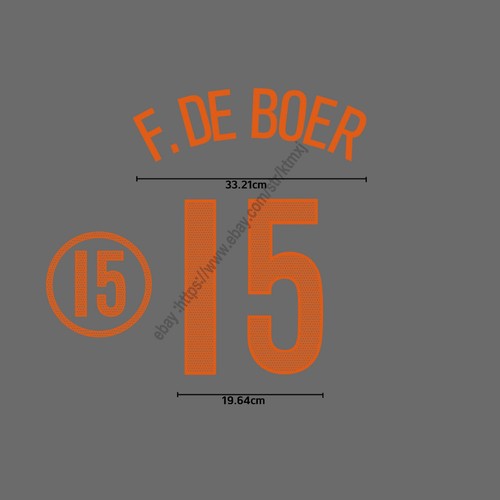 2004 netherlands away name - away, set