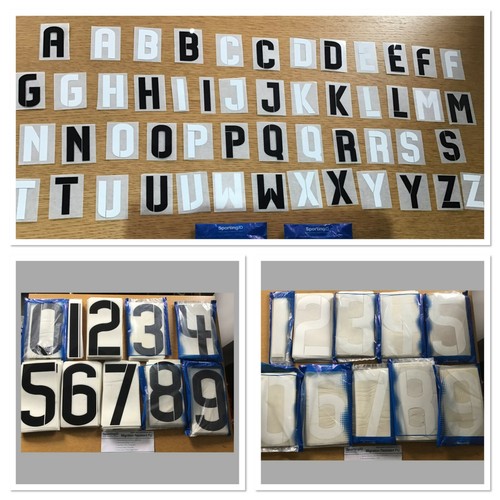 Personalised letters number